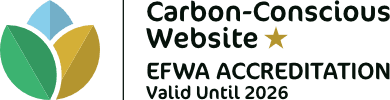 Carbon-Conscious Website - EFWA Accredited