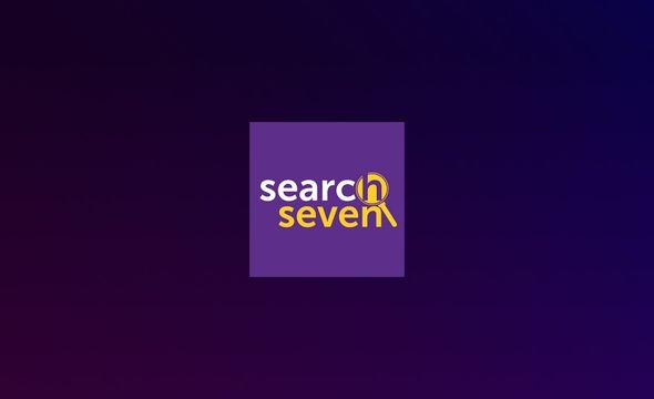 Search Seven Logo on a dark background