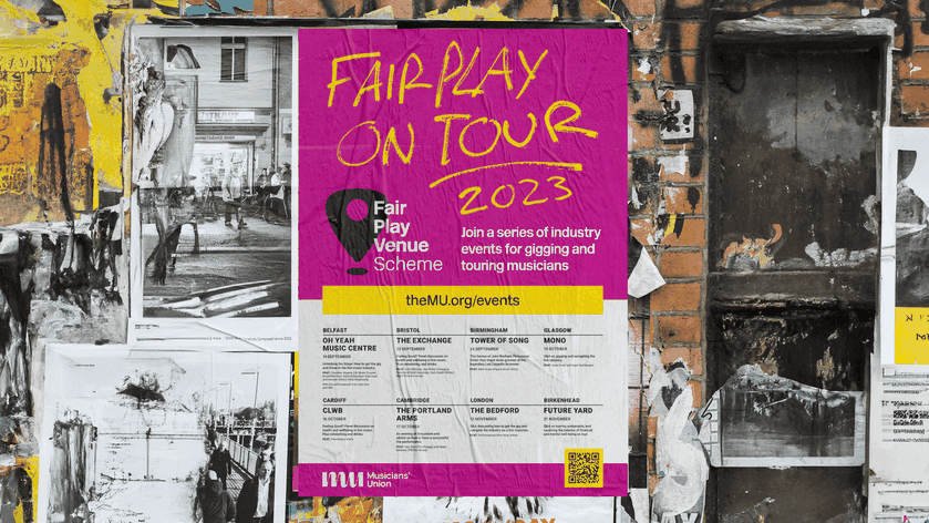 A Fair Play Tour poster.